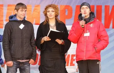 Микола Шматковскій (ліворуч) і Олексій Добош