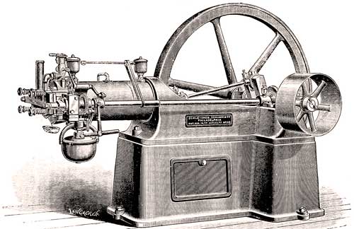 Двигун Отто для стаціонарного використання