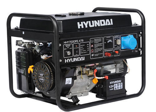 Генератор Hyundai HHY 7000FE ATS номінальною потужністю 5,0 кВт