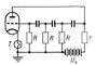 а - залежність струму екранної сітки пентода від напруги на його антидинатронної сітці;  б - схема транзітронного генератора