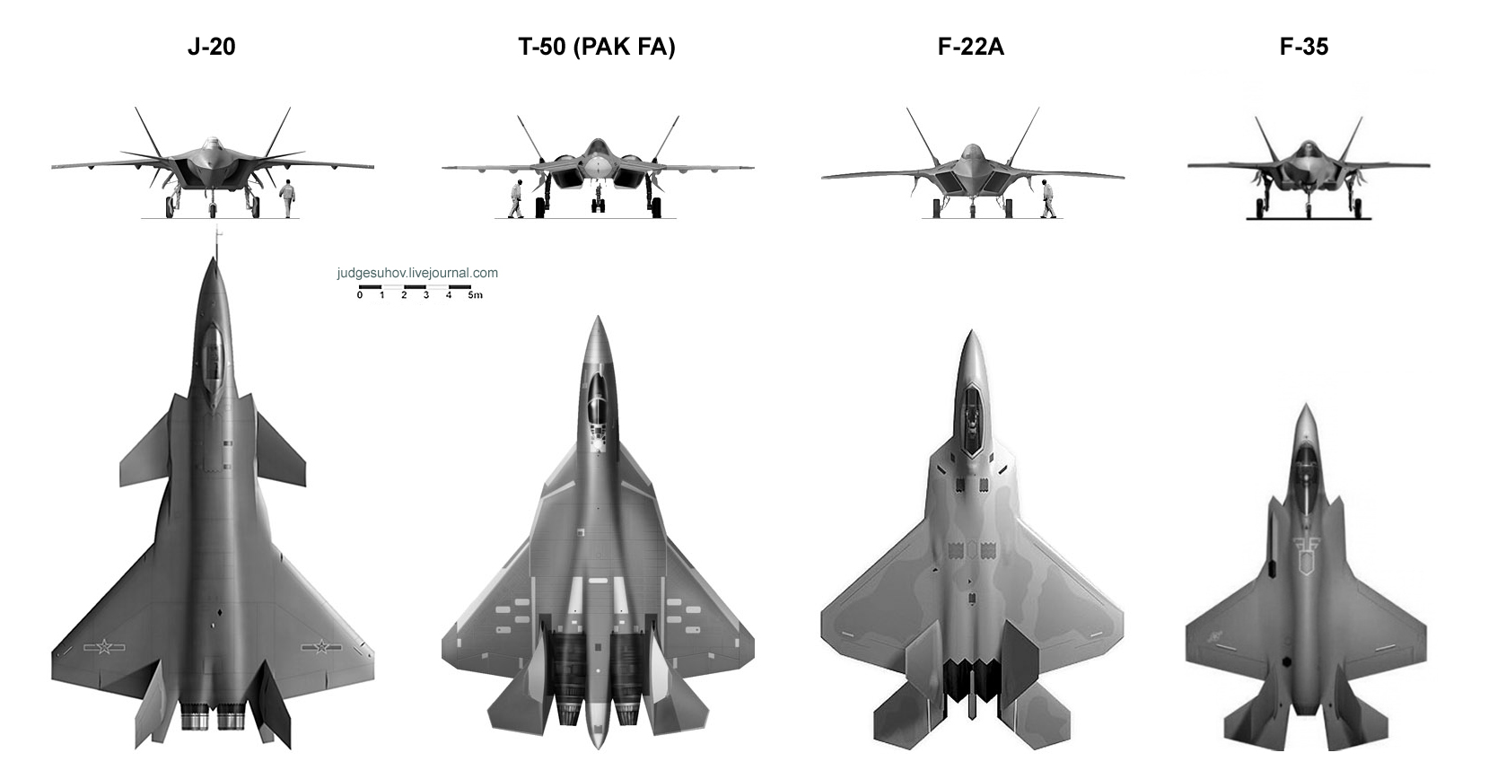 До 2011 року єдиним прийнятим на озброєння винищувачем 5-го покоління був F-22 Raptor (2001 рік), створений за програмою ATF (Advanced Tactical Fighter)
