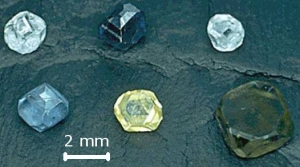 Синтетичні алмази (також відомі як алмази, створені в лабораторії або лабораторно-вирощені алмази) - це алмази, одержувані в результаті штучного процесу, на відміну від натуральних алмазів, що створюються в результаті геологічних процесів