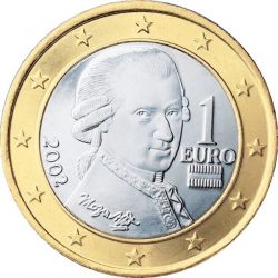 Зліва вказана дата випуску монети