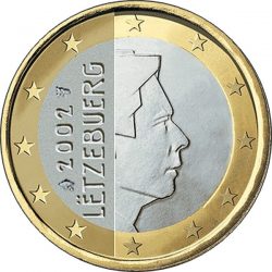 На всіх монетах Люксембургу - профіль Великого герцога Люксембурзького Анрі