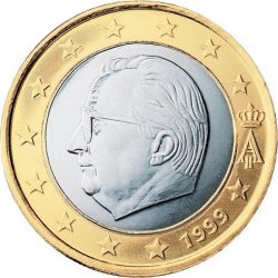 На всіх бельгійських монетах першої серії зображений профіль бельгійського короля Альберта II