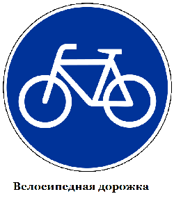 «Велосипедна доріжка» - це розпорядчий знак