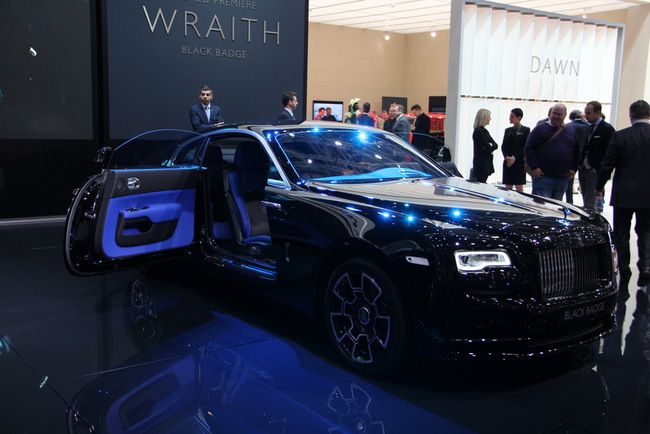 Женевський автосалон 2016: Rolls-Royce Black Badge